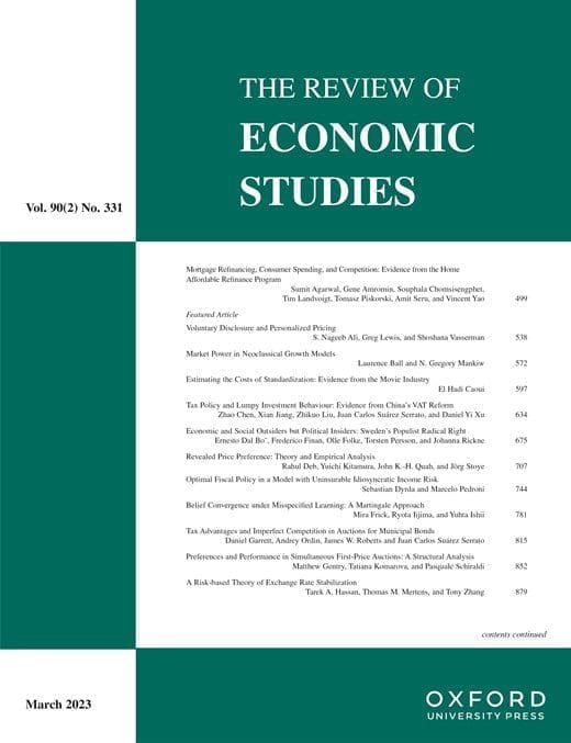The Review of Economic Studies
